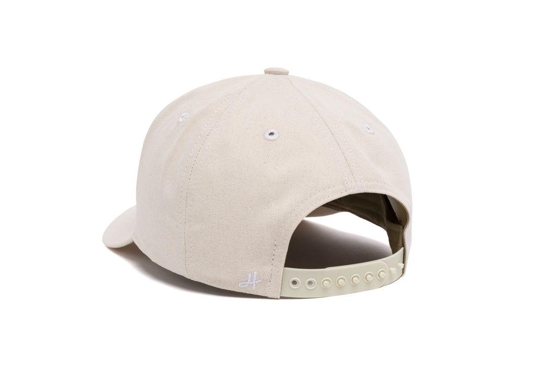 DC Bottoms Up 3D Chain Brushed Twill 5-Panel wool baseball cap