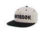 DC Olde 3D Chain Pinstripe Two Tone
    wool baseball cap indicator