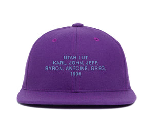 Utah 1996 Name wool baseball cap