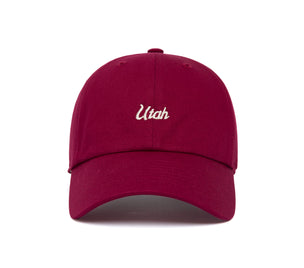 Utah Microscript Dad wool baseball cap