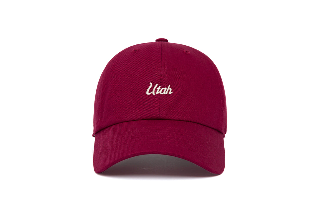 Utah Microscript Dad wool baseball cap