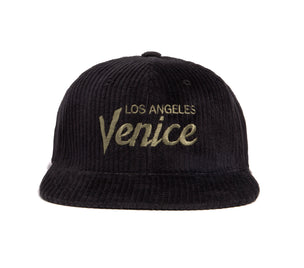 Venice 6-Wale Cord wool baseball cap