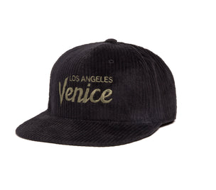 Venice 6-Wale Cord wool baseball cap