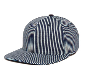 Clean Railroad Denim (Wide) wool baseball cap