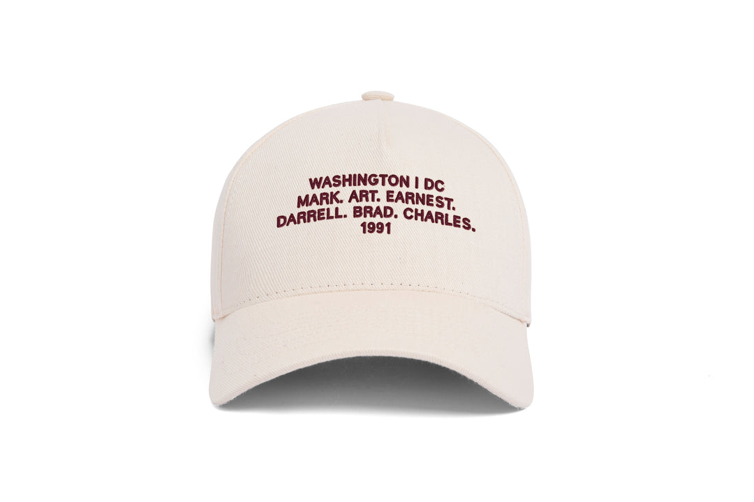 Washington 1991 Name 5-Panel wool baseball cap