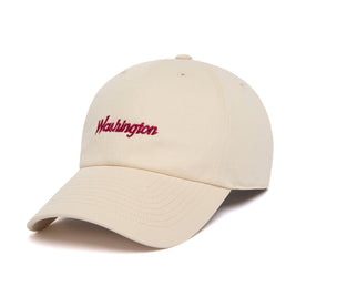 Washington Microscript Dad wool baseball cap