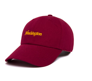 Washington Microscript Dad II wool baseball cap