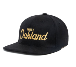 West Oakland wool baseball cap