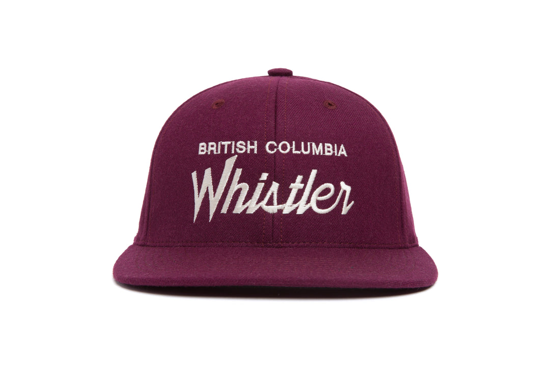 Whistler wool baseball cap