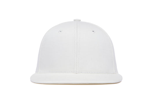 Clean White Japanese Twill wool baseball cap