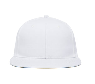 Fitted Clean White wool baseball cap