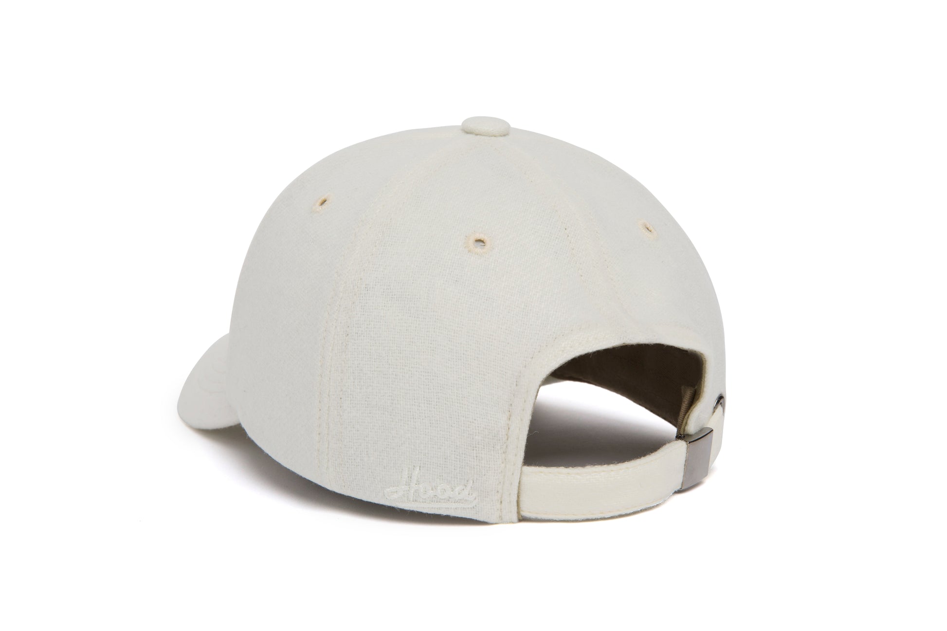 Clean White Wool Dad Hat