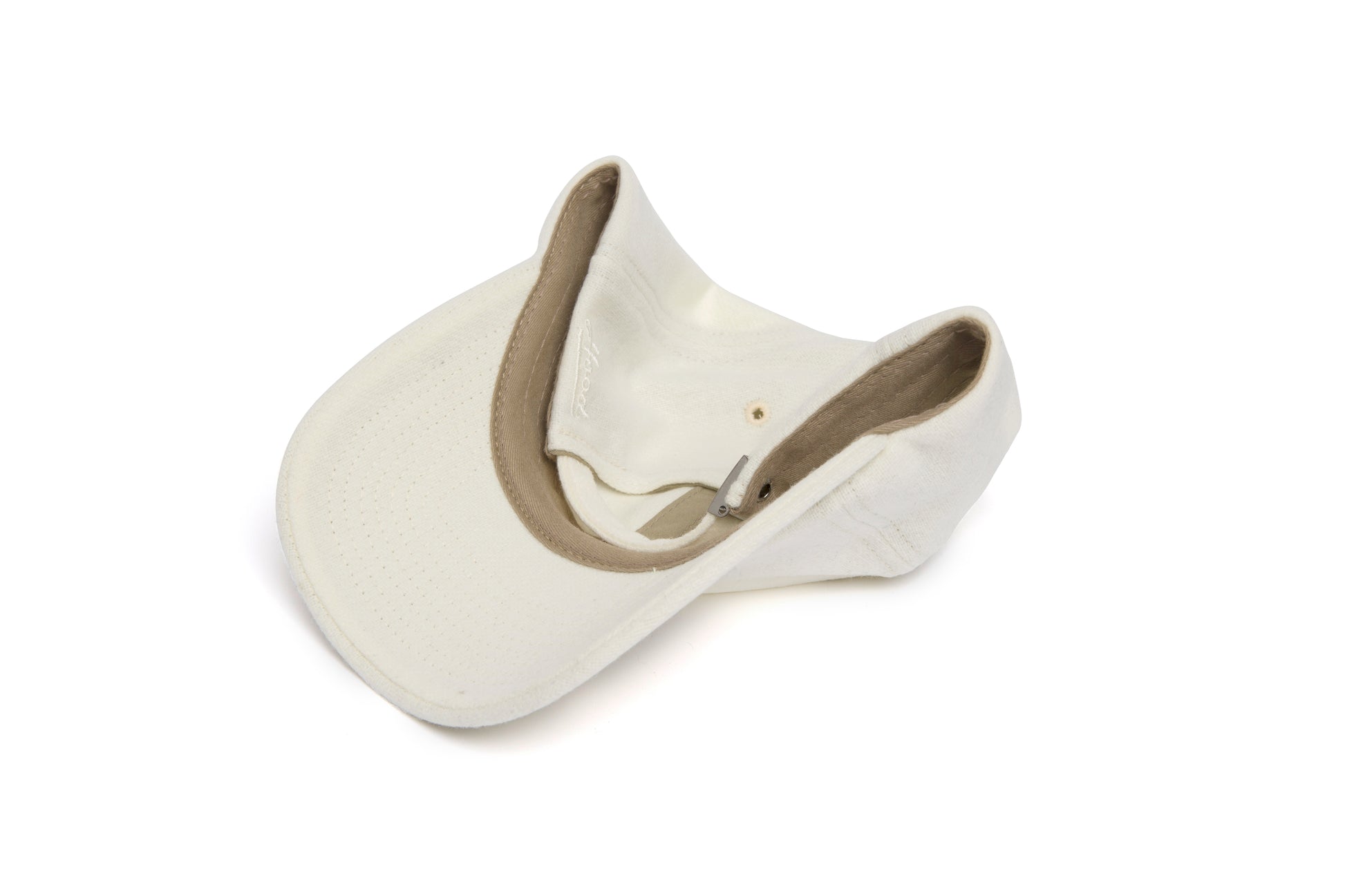 Clean White Wool Dad Hat