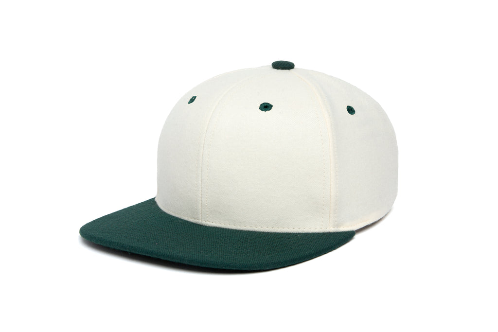 Clean White / Forest Two Tone