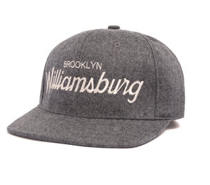 Williamsburg wool baseball cap