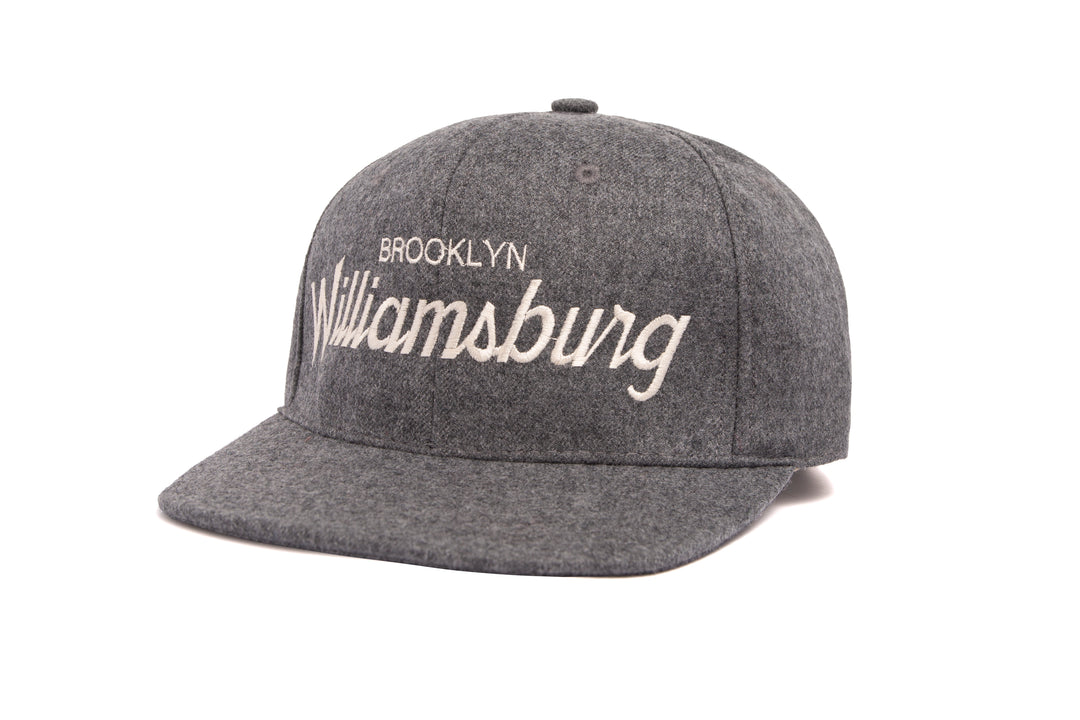 Williamsburg wool baseball cap