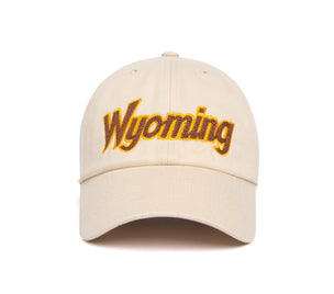 Wyoming Chain Dad wool baseball cap