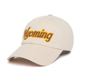 Wyoming Chain Dad wool baseball cap