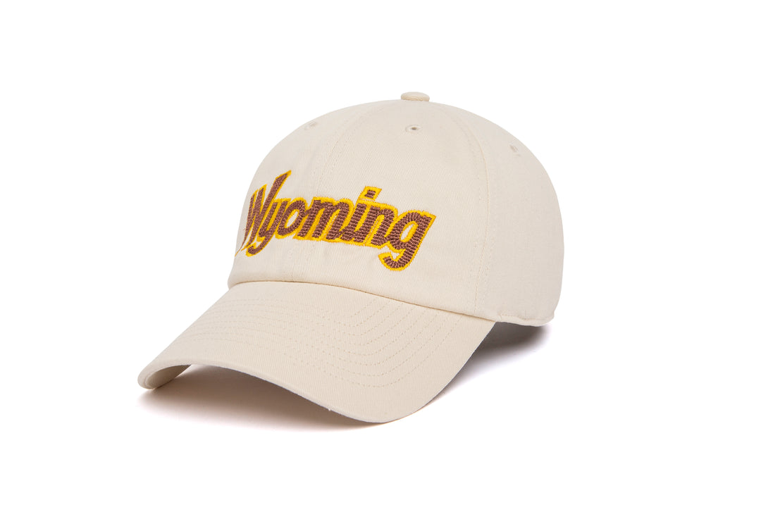 Wyoming Chain Dad wool baseball cap