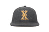 Ligature “X” 3D
    wool baseball cap indicator