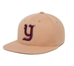 Ligature “Y” 3D wool baseball cap