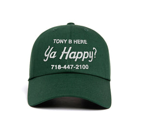 Ya Happy? Chain Dad wool baseball cap