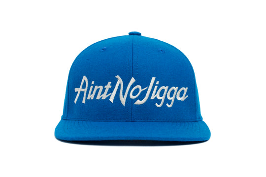 AINTNOJIGGA wool baseball cap