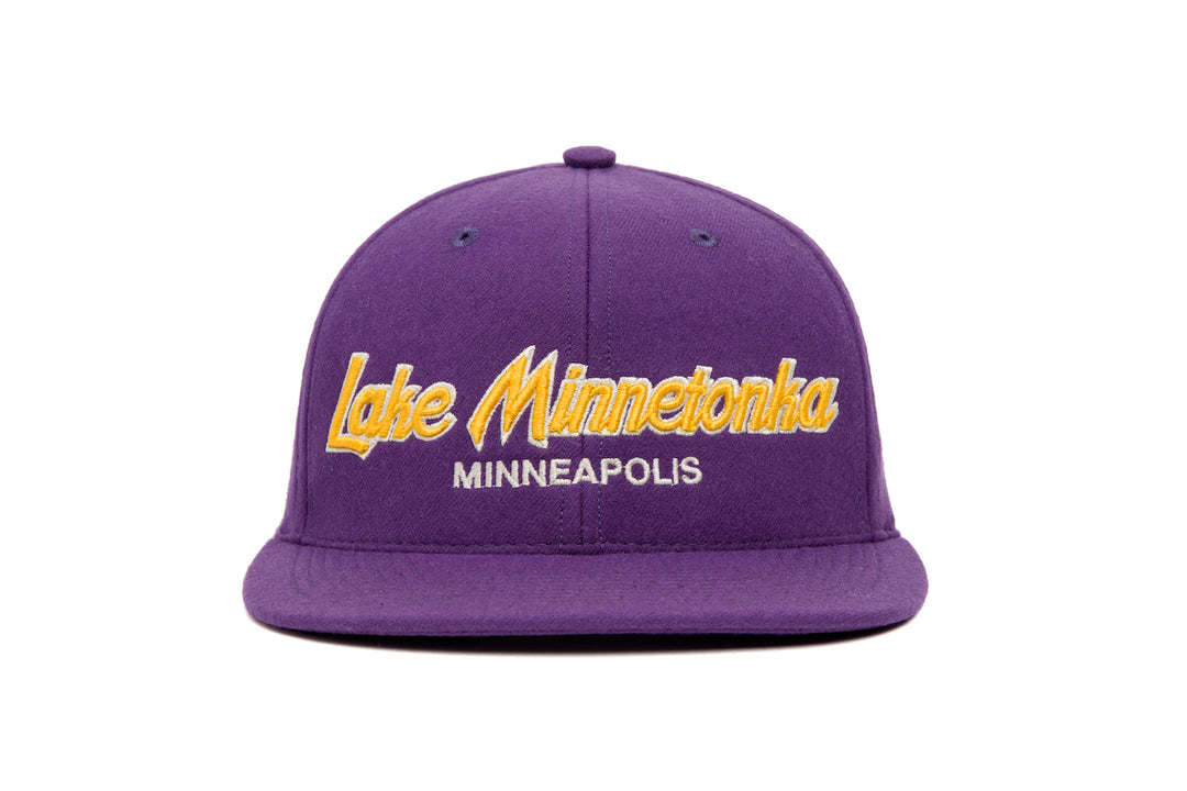 Lake Minnetonka Sub Script wool baseball cap