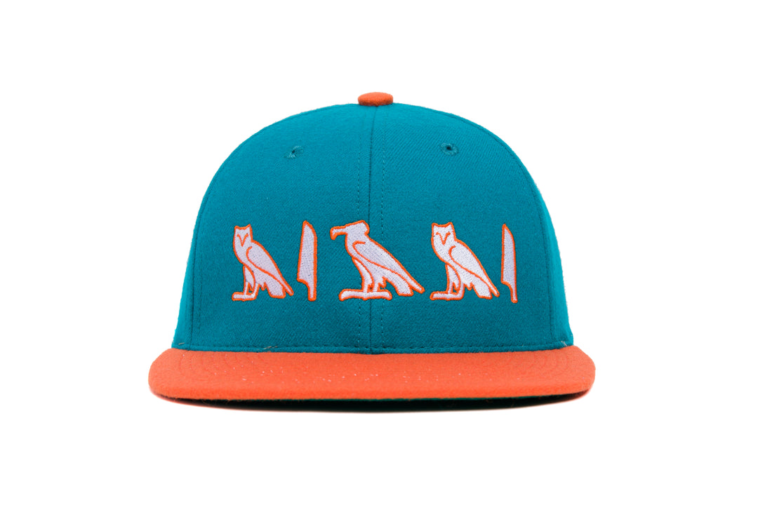 Miami Hieroglyphic wool baseball cap