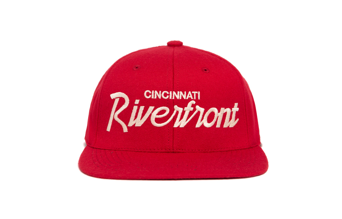 Riverfront wool baseball cap