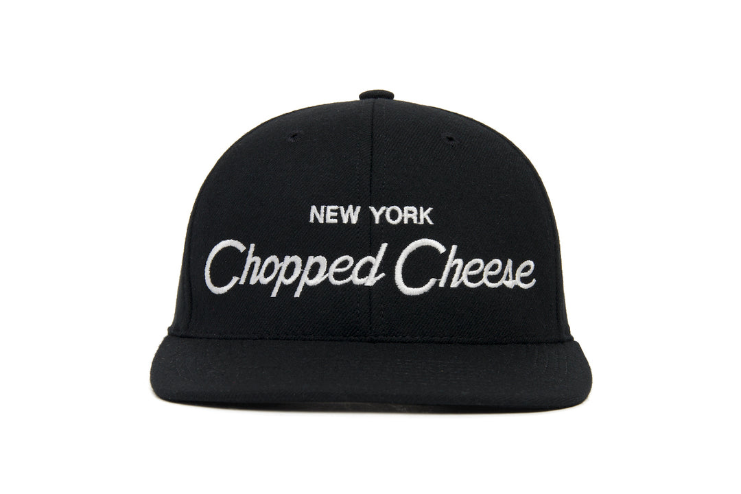 Chopped Cheese wool baseball cap